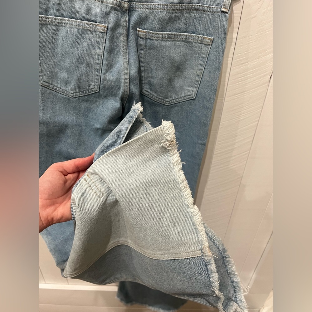 Brand New with Tags! 70’s inspired Panelled Flare Jeans - Picture 5 of 7
